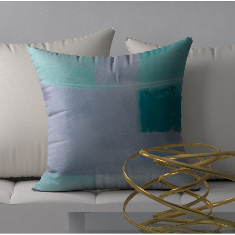 Housse de coussin carrée/insert, 18" x 18"