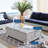 Conway 45" Outdoor Patio Wicker Rattan Coffee Table-295104386