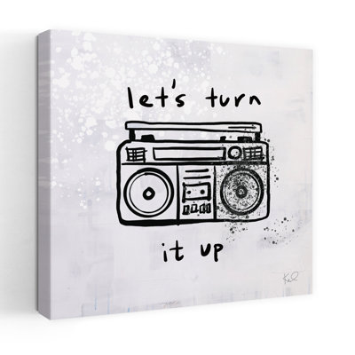 Art contemporain «Turn It Up I»
