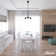 Hunter Saddle Creek 3 Light Chandelier Ceiling Light Fixture