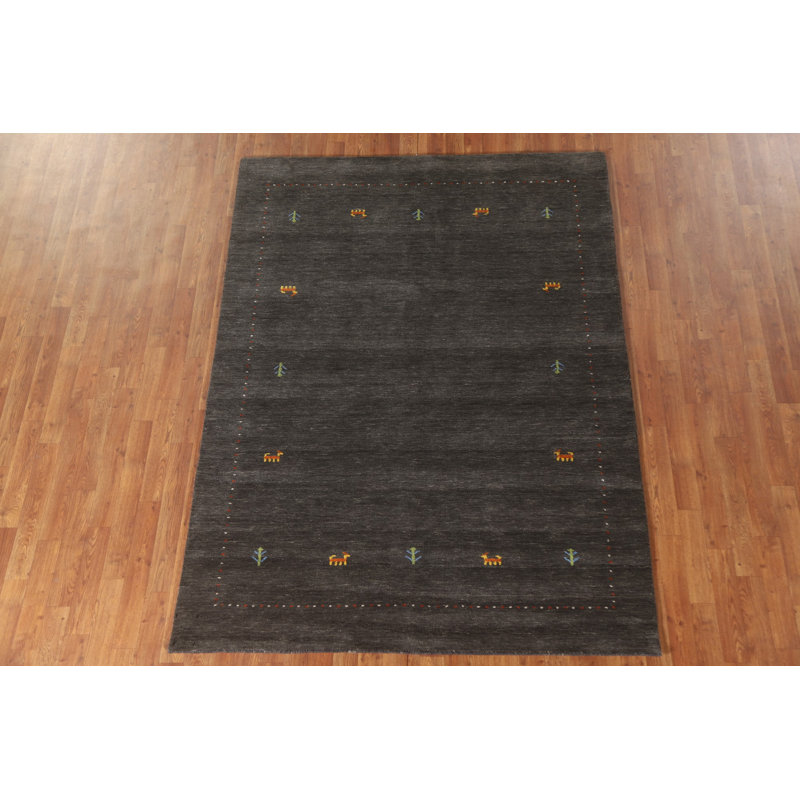 Tapis tribal Gabbeh 5 x 8
