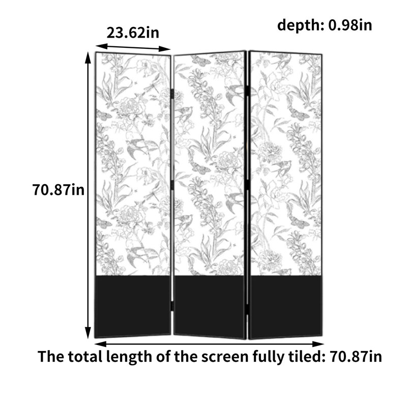Tuan, 70.87" H x 70.87" W x 0.98" D