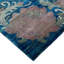 Blue & Pink Alchemy Contemporary Silk Rug - 8' x 10'3"