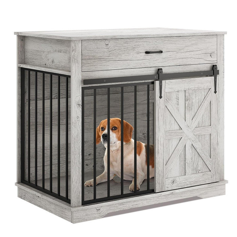 Furniture Style Crate, Grey