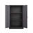 Metal Storage Cabinet With Locking Doors And Adjustable Shelf-1284996044