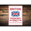Enseigne en aluminium Briton-1650678146