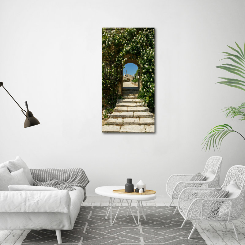 Floral Arch - Wrapped Canvas Print, 120cm H x 60cm W