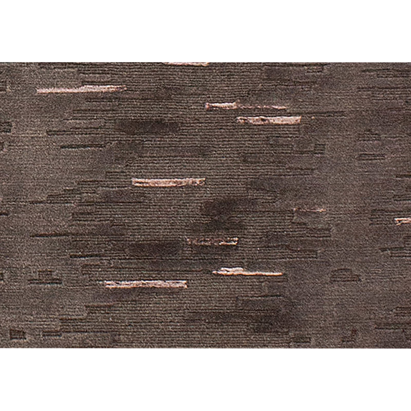 Abstract Area Rug in Chocolate, Rectangle 8' x 10'