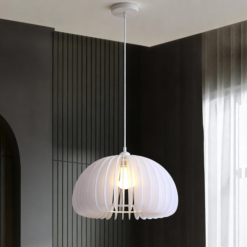 Luminaire suspendu moderne 15,7 po 1 lumière