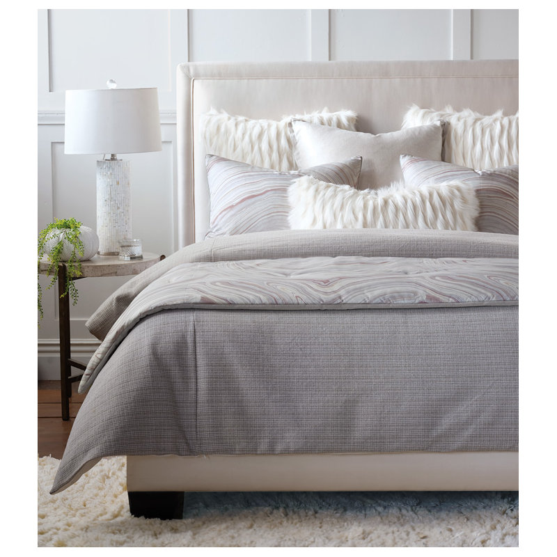 Geode Luxe Lumbar Pillow Cover & Insert, Down Blend