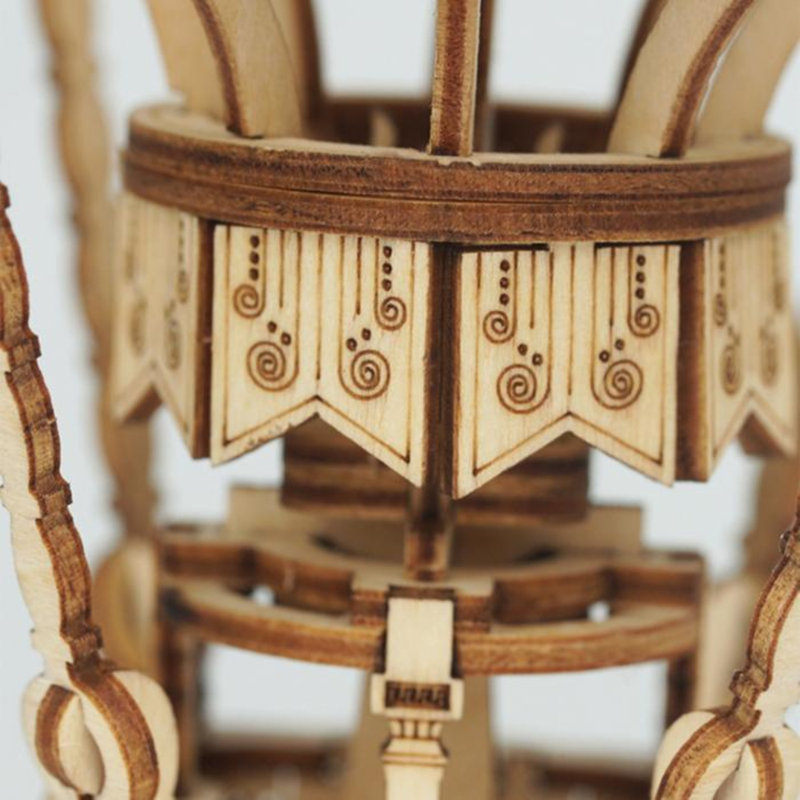 Casse-tête bricolage 3D - montgolfière - 140 pièces