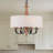 Farmhouse Drum 4-light Chandelier