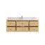 Ensemble de meuble-lavabo simple 60 po avec plateau en quartz Sonoma-101054768