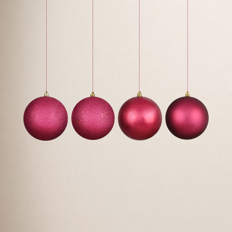 Shatterproof Bauble, 4.75" H x 4.75" W x 4.75" D, Wrought Iron