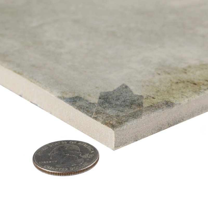 DAnticatto Decor 8.75" x 8.75" Porcelain Stone Look Wall & Floor Tile