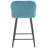 Ivanna Upholstered Counter Stool with Metal Frame-1541298685