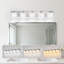 Luminaire de meuble-lavabo de salle de bain avec abat-jour en verre opale-558349872-558658357