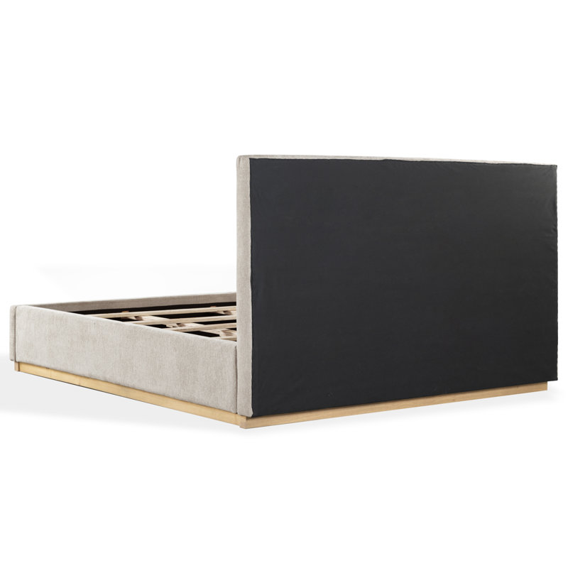 Pippin Chenille Bed , Queen, Gray