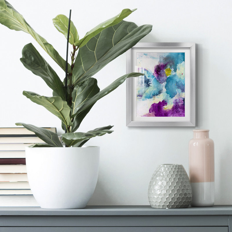 «Dreaming I», impression encadrée, Argent argent