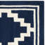 Geometric Wool Hand Woven Area Rug-15827403