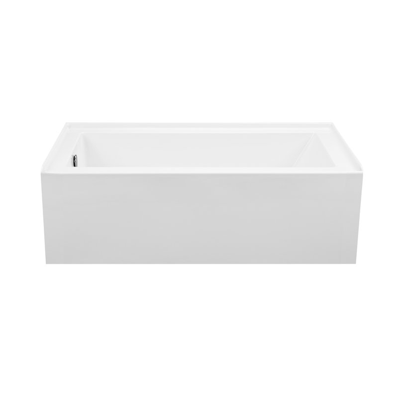Baignoire à air 66 "MTI Solutions, Blanc, Gauche