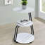 Table d'appoint ronde à 3 niveaux Dixon