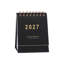Calendrier 2027 simplifié, couleur unie, petit calendrier anglais-1556560328