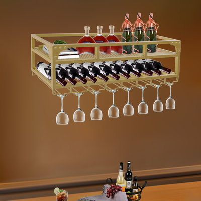 Wall-Mounted Wine Rack by 17 Stories