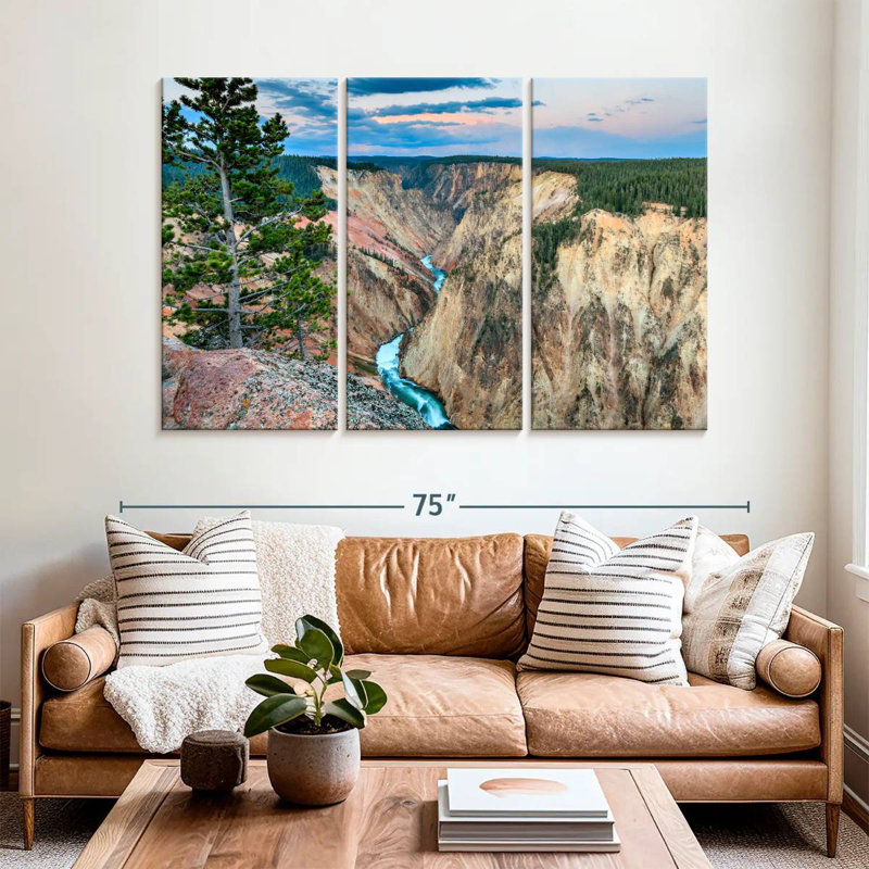 Alvord Yellowstone Grand Canyon, 42" H x 65" W