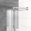 Douchette et système de douche à main avec système à double tête carrée de 10 pouces - Fixation murale
