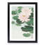 Pink Water Lilies by Ohara Koson - Picture Frame Painting Print-55601061-55601060