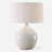 Latitude Run® Bragenham White Glaze Table Lamp