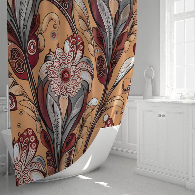 Rideau de douche Coheman, H 72 po x l 70 po