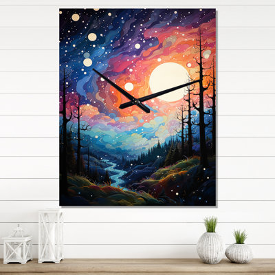 Horloge murale Jazzlyne - Asteroids