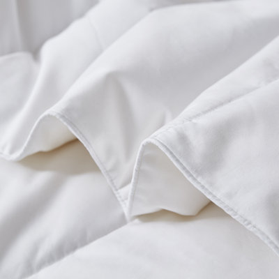 Martha Stewart Tencel/Cotton Blend White Goose Down Fiber Comforter - All Season