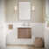 24 Inch Elliot Wall Mount Bathroom Cabinet with Soft-Close Drawer and Hidden Tip-Out Drawer - Cabinet Only