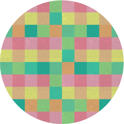 Radel Checkered Indoor Rug