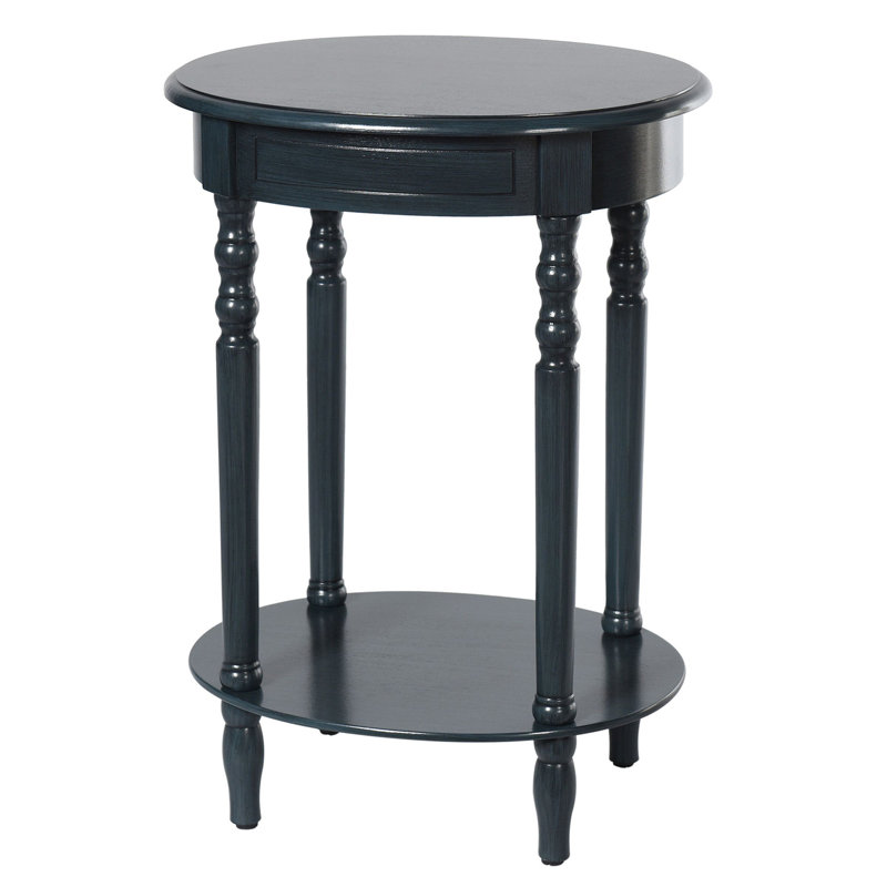 Daebreona End Table, Antique Navy