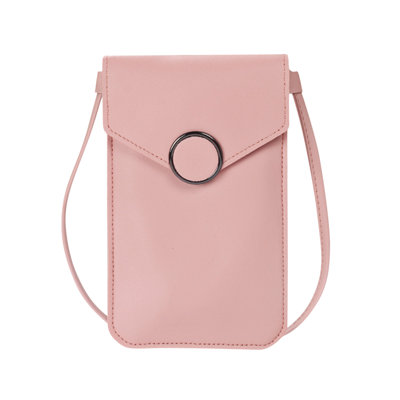 Sacs pour téléphone à écran tactile DGS Women, mini sac à bandoulière en cuir pour téléphone portable