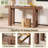 63'' Farmhouse Console Table With Wooden Narrow Design And Extra Long Structure For Living Room & Entryway-1018982610