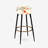Beige Meadow Flowers Boho Pattern III - Floral Bar Stools Set Of 2