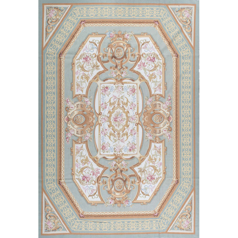 Aubusson One-of-a-Kind 10'11" X 16'1" Area Rug