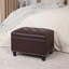 Banc de rangement avec repose-pieds en similicuir-121504025