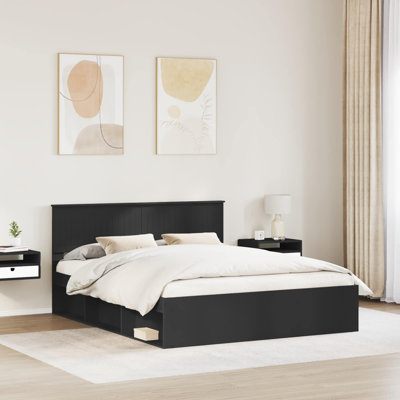 Solid Wood Bed