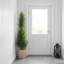 Pin artificiel tactile 5 po avec pot en plastique noir Skylar-132454760-132454762