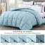 Insert de couette en duvet synthétique toutes saisons avec languettes de coin-92930555-55643752