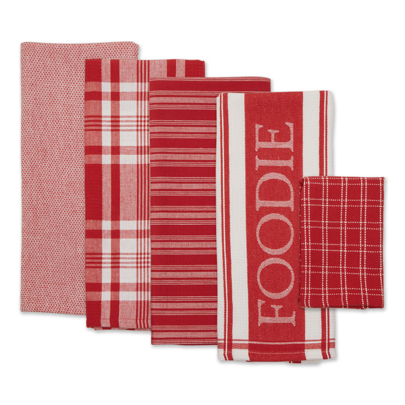 ASSET ENSEMBLE ASSIETTES DE BAIN ET ASSORTIR BLEU ANGLAIS / 5, Rouge