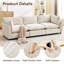 Eagan 106" 3 - Piece Modular Sofa-955263713