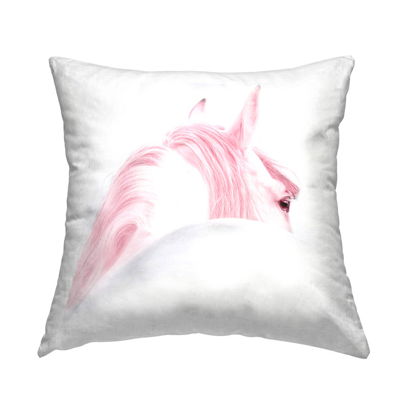 Coussin pastel rose pastel