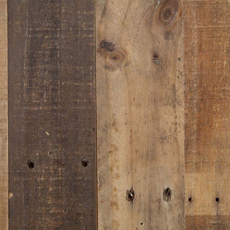 Table basse rectangulaire en bois massif, H 15,75 po x L 39,37 po x l 19,69 po